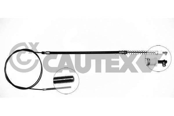 Cautex 018931 Parking brake cable, right 018931