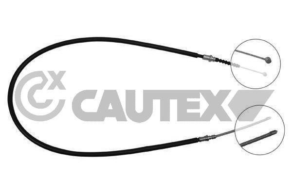Cautex 763226 Cable Pull, parking brake 763226