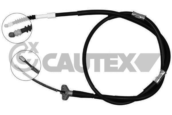 Cautex 762760 Cable Pull, parking brake 762760