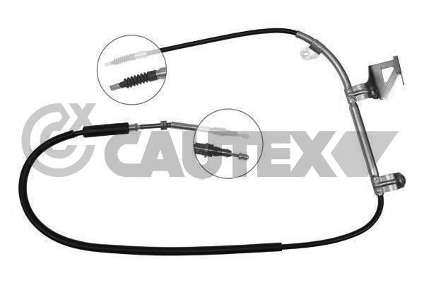 Cautex 765992 Cable Pull, parking brake 765992