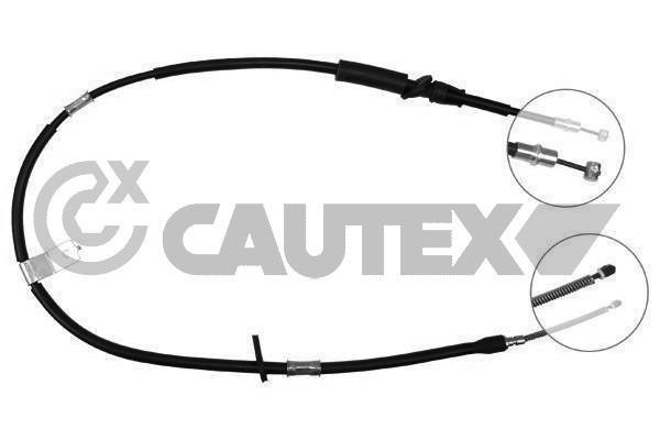 Cautex 761547 Cable Pull, parking brake 761547
