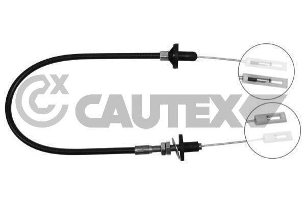 Cautex 762928 Cable Pull, clutch control 762928