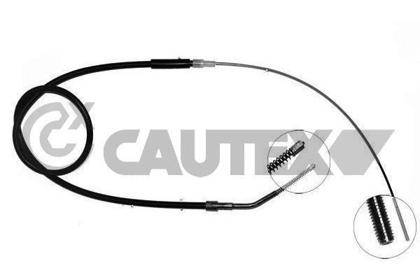 Cautex 208005 Cable Pull, parking brake 208005