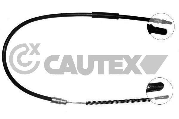 Cautex 762999 Cable Pull, parking brake 762999