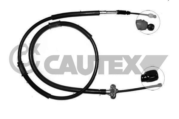 Cautex 762734 Cable Pull, parking brake 762734