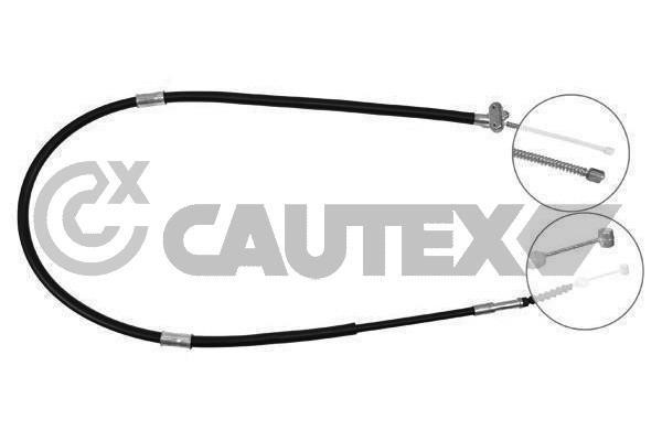 Cautex 708006 Parking brake cable, right 708006
