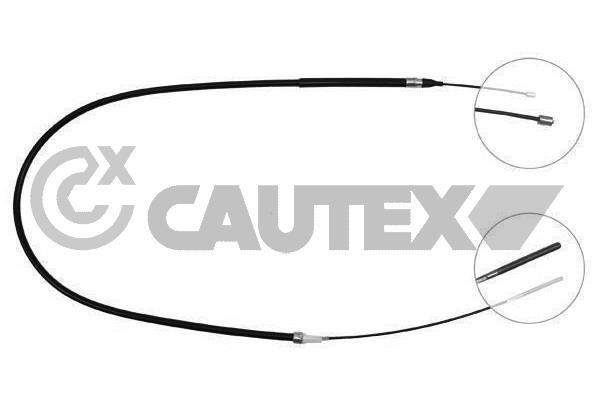 Cautex 468252 Parking brake cable set 468252