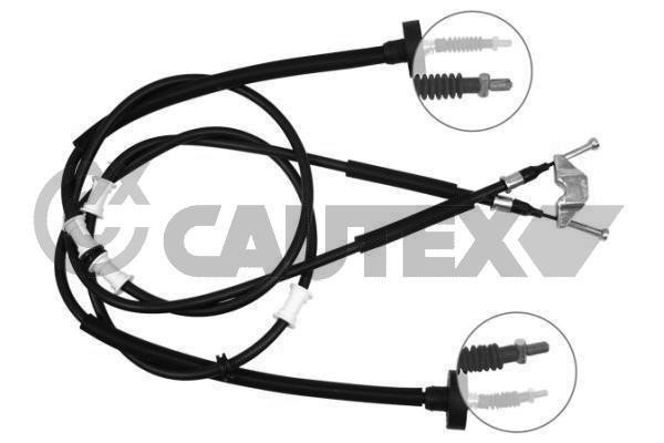 Cautex 489115 Parking brake cable set 489115