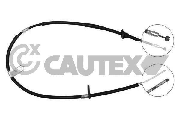 Cautex 708083 Parking brake cable set 708083