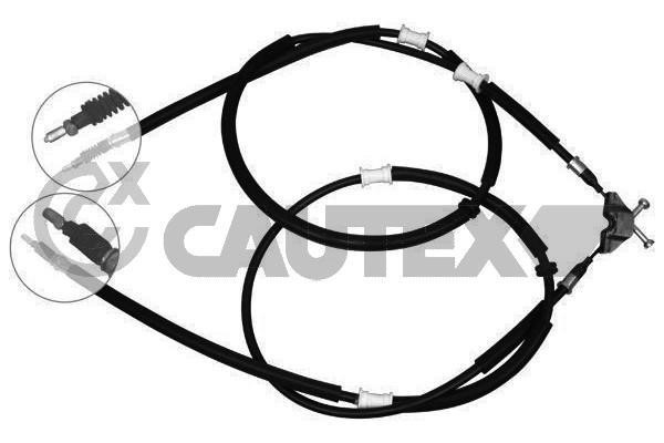 Cautex 765748 Cable Pull, parking brake 765748