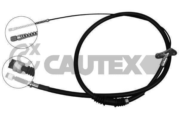 Cautex 489106 Parking brake cable set 489106