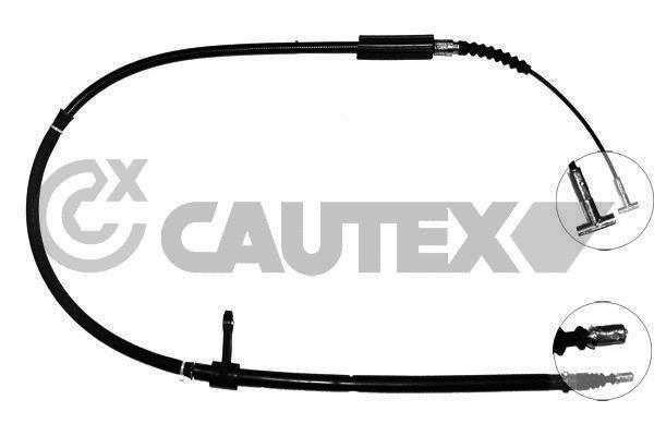 Cautex 218010 Parking brake cable left 218010