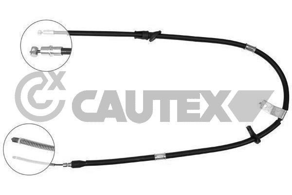 Cautex 761555 Cable Pull, parking brake 761555
