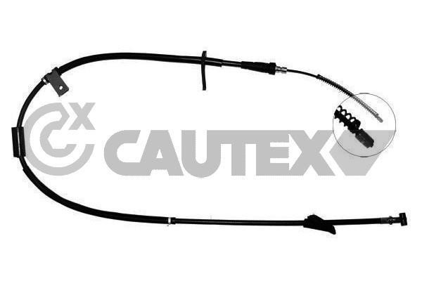 Cautex 762007 Cable Pull, parking brake 762007