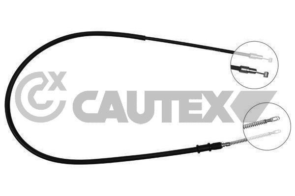 Cautex 763179 Cable Pull, parking brake 763179