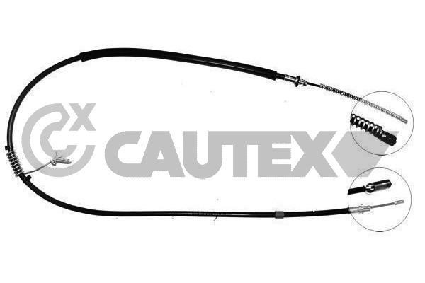 Cautex 088004 Parking brake cable left 088004