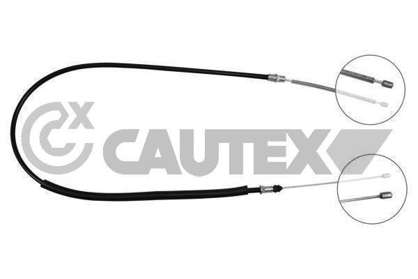 Cautex 028203 Parking brake cable, right 028203