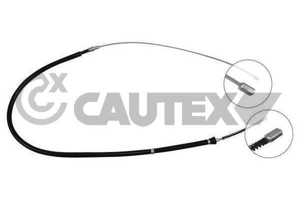 Cautex 468037 Cable Pull, parking brake 468037