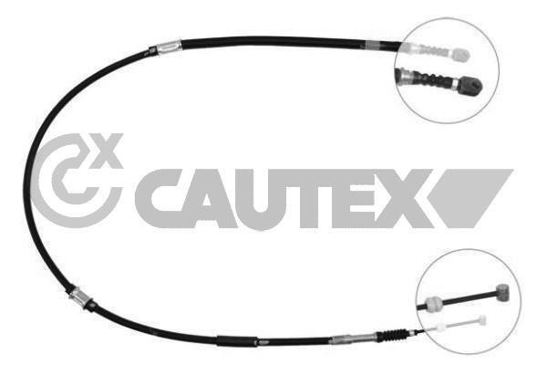 Cautex 762822 Cable Pull, parking brake 762822