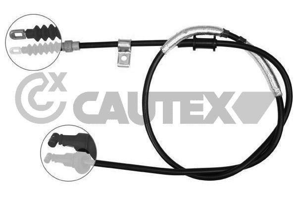 Cautex 708122 Parking brake cable set 708122