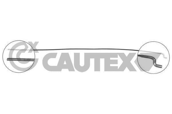 Cautex 763019 Cable Pull, parking brake 763019