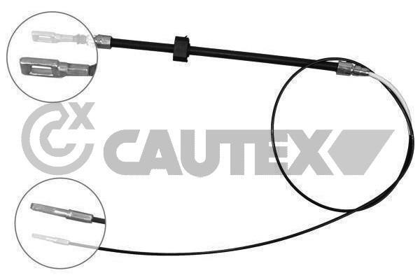 Cautex 188015 Parking brake cable set 188015