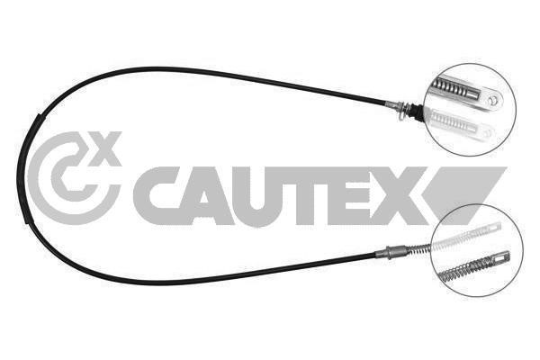 Cautex 162939 Cable Pull, parking brake 162939