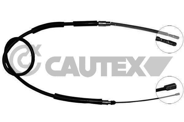 Cautex 468251 Parking brake cable set 468251