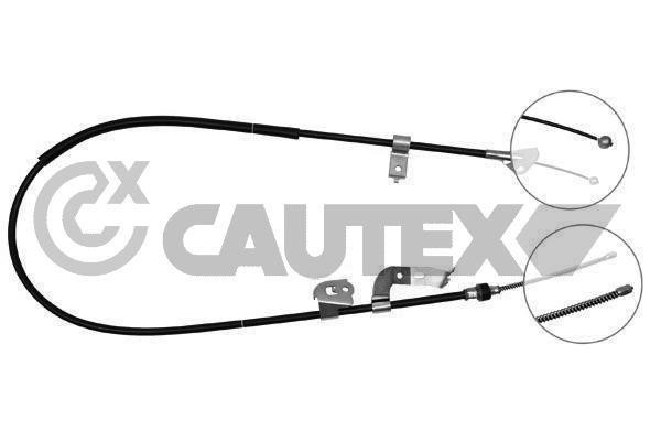 Cautex 760137 Cable Pull, parking brake 760137