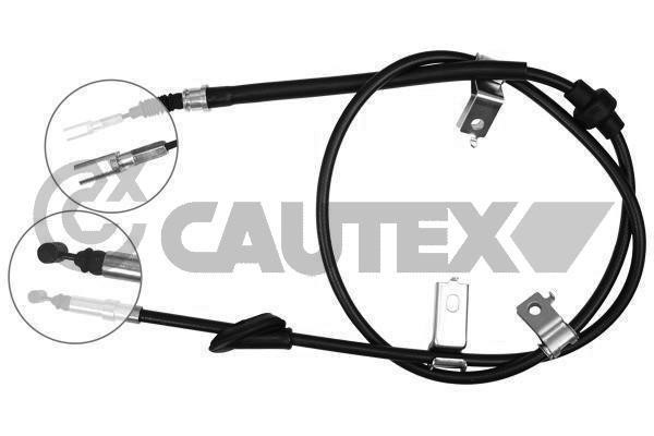 Cautex 708082 Parking brake cable set 708082
