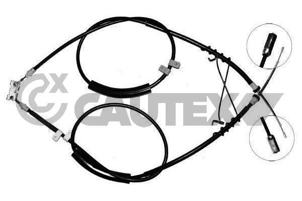 Cautex 765715 Cable Pull, parking brake 765715