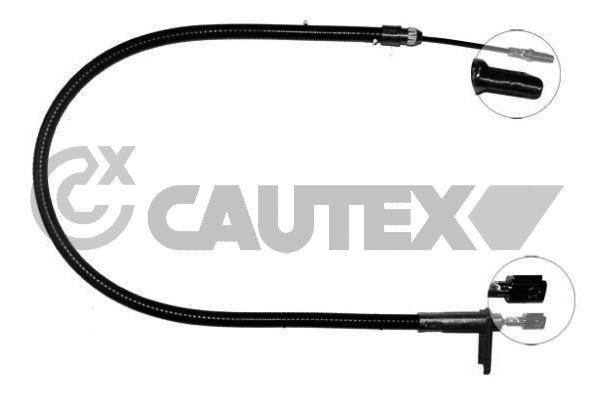 Cautex 765729 Cable Pull, parking brake 765729