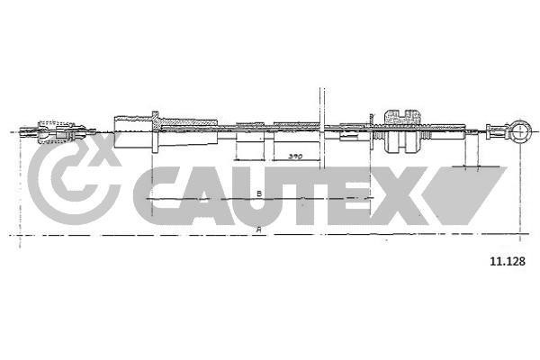 Cautex 485675 Accelerator cable 485675