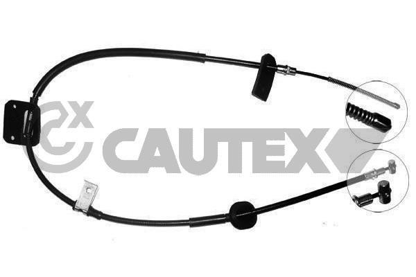 Cautex 168218 Parking brake cable left 168218