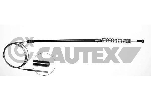 Cautex 017821 Parking brake cable, right 017821