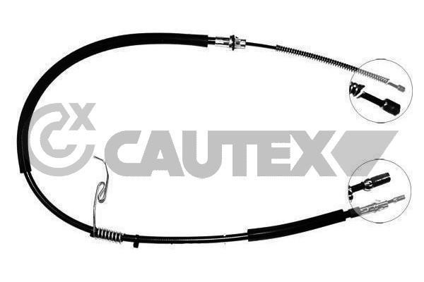 Cautex 088052 Parking brake cable set 088052