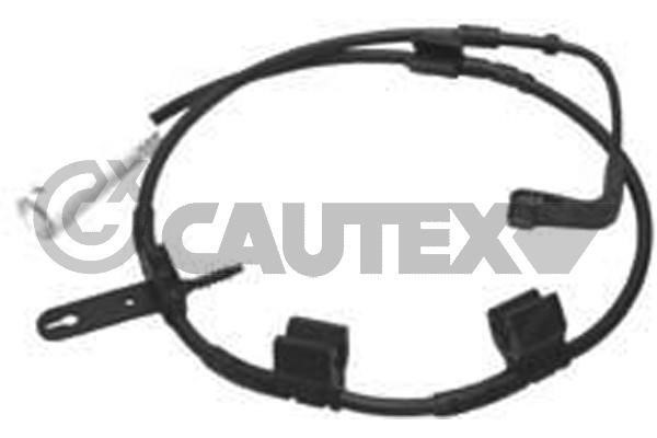 Cautex 755095 Warning contact, brake pad wear 755095