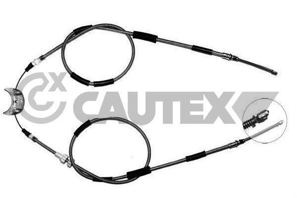 Cautex 083920 Cable Pull, parking brake 083920