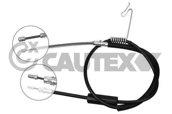 Cautex 088066 Parking brake cable set 088066