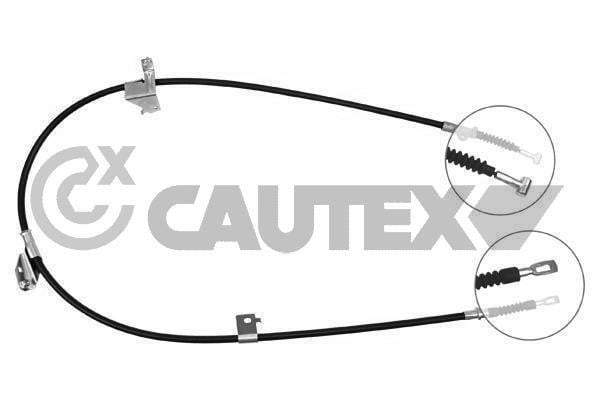 Cautex 069097 Parking brake cable set 069097