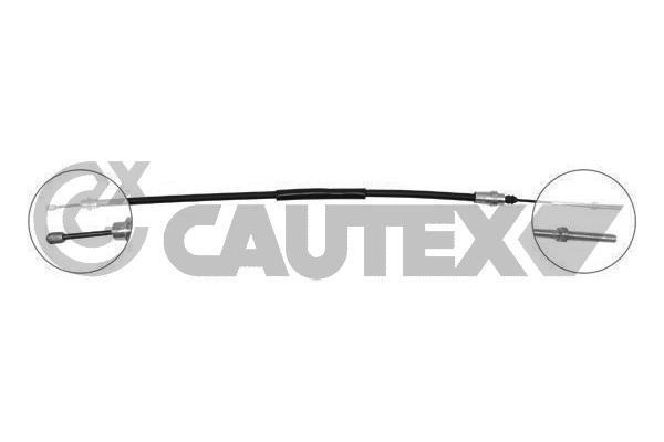 Cautex 038509 Parking brake cable set 038509