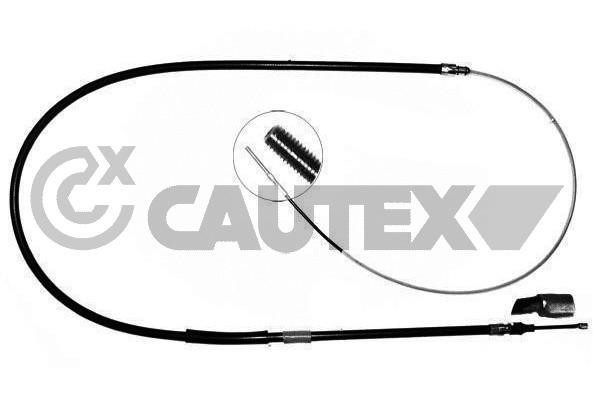 Cautex 208023 Parking brake cable set 208023