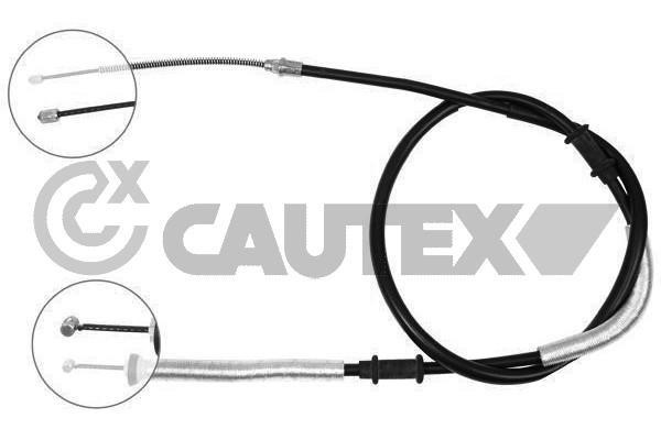 Cautex 019010 Cable Pull, parking brake 019010