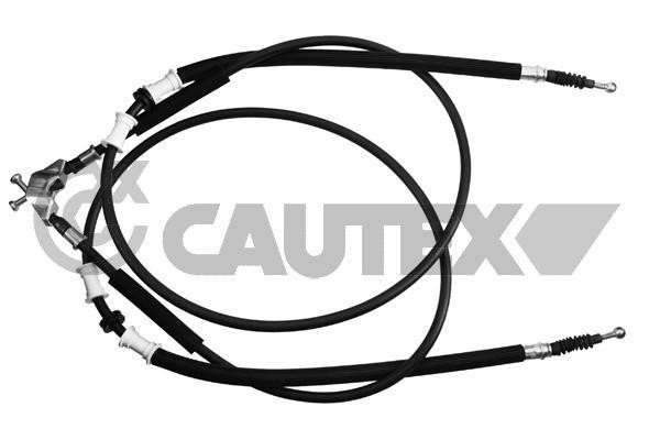 Cautex 489108 Parking brake cable set 489108
