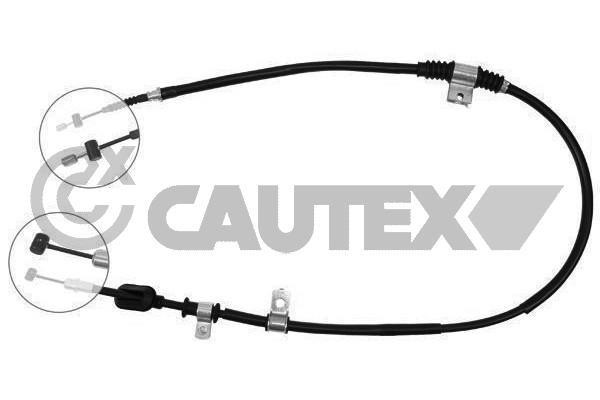 Cautex 708090 Parking brake cable set 708090