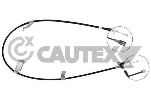 Cautex 069083 Parking brake cable set 069083