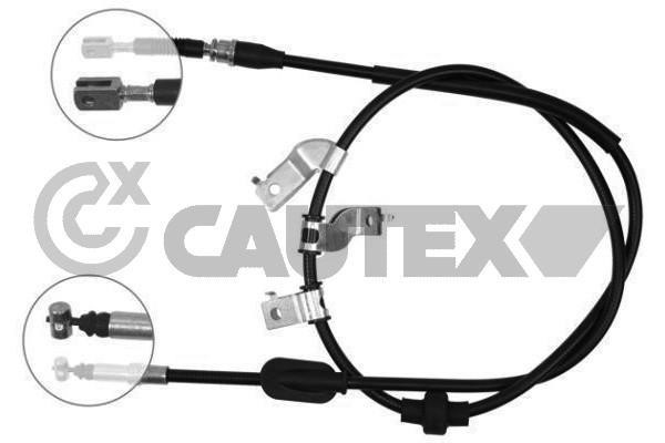 Cautex 708081 Parking brake cable set 708081