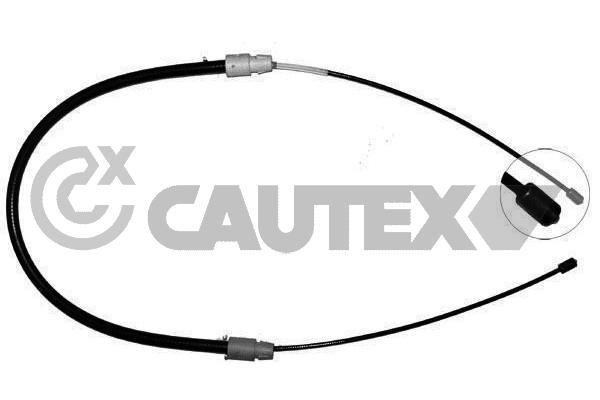 Cautex 188013 Parking brake cable set 188013