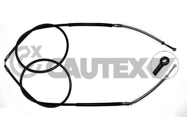 Cautex 762576 Cable Pull, parking brake 762576