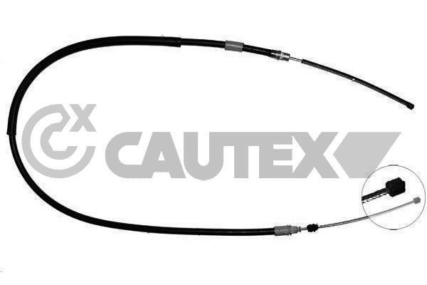 Cautex 762436 Cable Pull, parking brake 762436